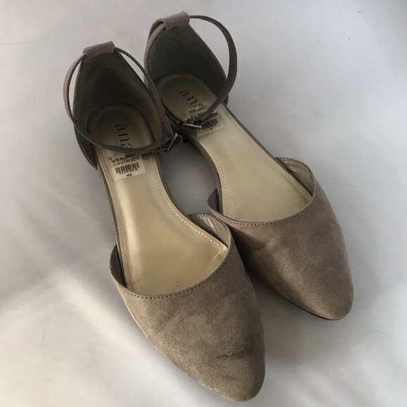 A.N.A Darell flats 8.5 suede - Picture 1 of 4